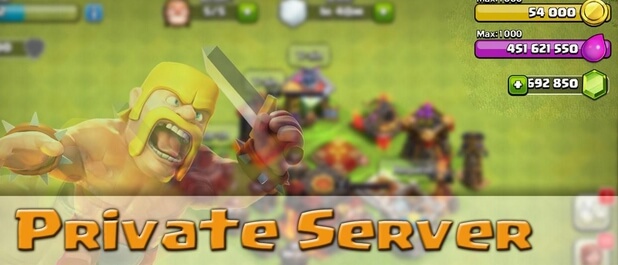 clash of clans private server code